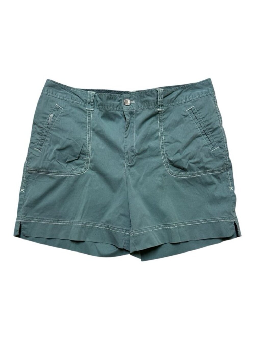 Eddie Bauer Teal Green Outdoor Utility Shorts